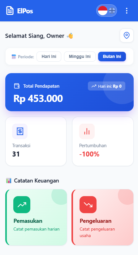 ElPOS App Screenshot
